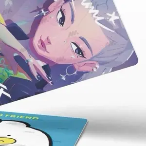 Huntrix Themed Stickers. The Ultimate Rectangle Sticker for Anywhere & Anything | Waterproof Vinyl | Clean Minimal Tech Aesthetic | Perfect for Laptops, Phones & Everyday Use