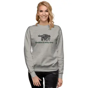 Precision in every drop Sprayer Unisex Premium Sweatshirt