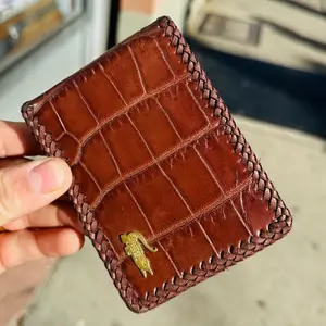 Cartera para caballero caiman original