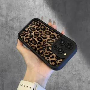 Abstract Leopard Print Shockproof Ultra-Thin Phone Case, Full Camera Lens Protection, Soft Cover for iPhone 17/16/15/14/13/12/11/plus/pro Max