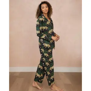 Bagheera - Petite Long PJ Set - Ink