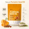 VivoNu Natural pumpkin seed oil and saw palmetto softgel 1000mg high content plant esters 300 capsules SummerVibes