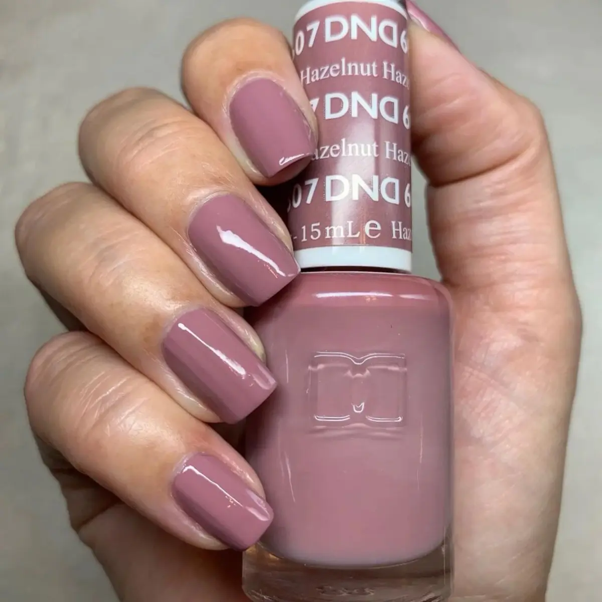 DND 607 Hazelnut Gel and Lacquer Duo nail care nail art color