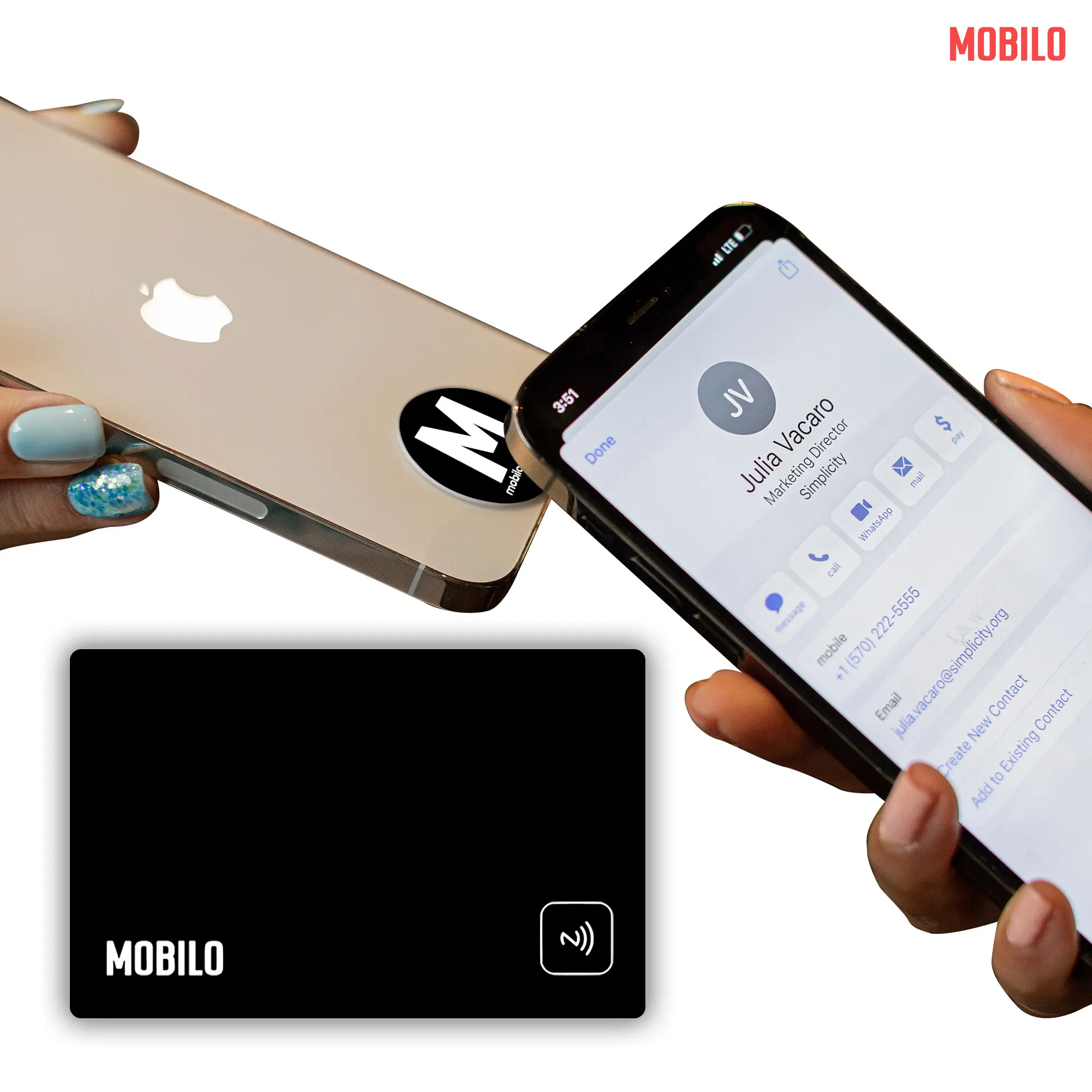 Mobilo Card Combo | Smart Business Card & Smart Button - Tap, Share, Connect Mobilo Card Combo | Smart Business Card & Smart Button - Tap, Share, Connect