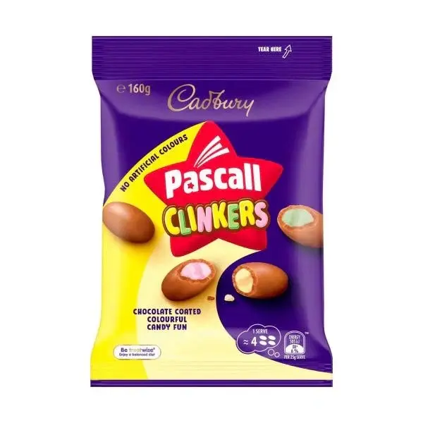 Cadbury Pascall Clinkers Chocolate (Australia) Cadbury Pascall Clinkers Chocolate (Australia)
