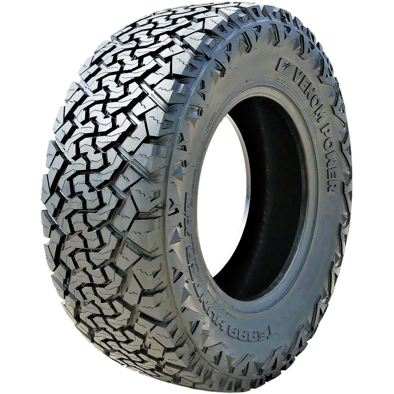 Tire Venom Power Terra Hunter X/T LT 35X12.50R17 Load E 10 Ply Extreme Terrain