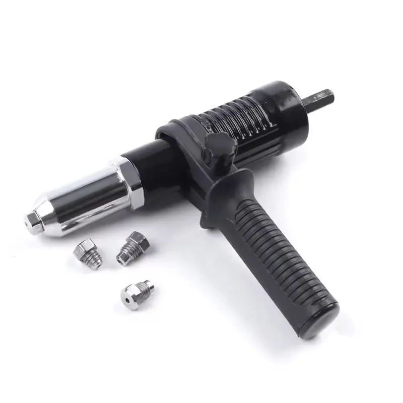Quick & Easy Rivet Pulling Drill Bit Adapter with Hex Shaft Professional Rivet Gun Adapter,2.4/3.2/4.0/4.8mm,Cordless Rivet Gun Tool