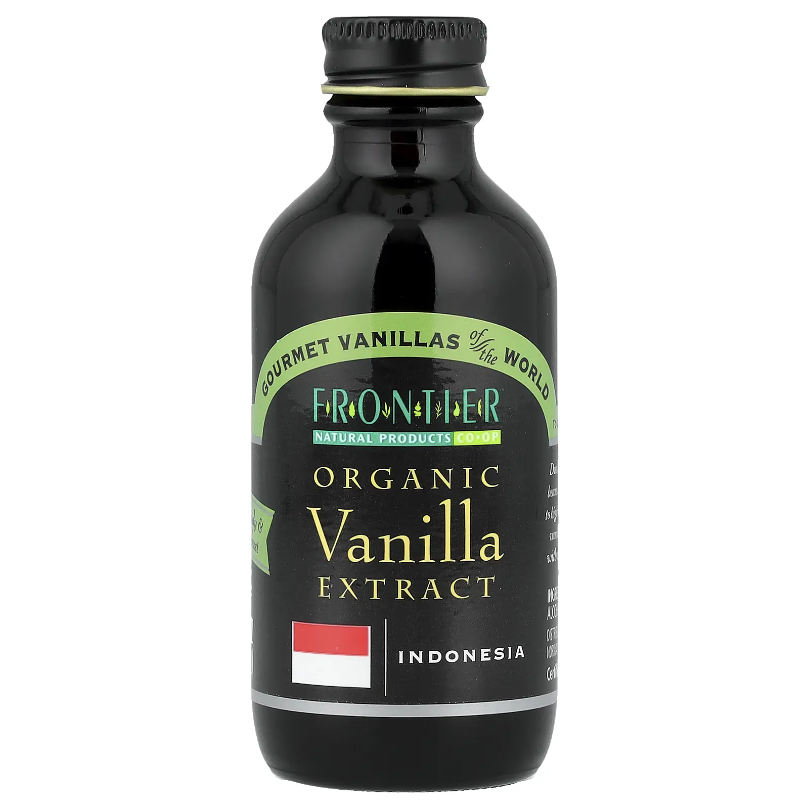 Frontier Co-op Organic Vanilla Extract, 2 fl oz (59 ml)