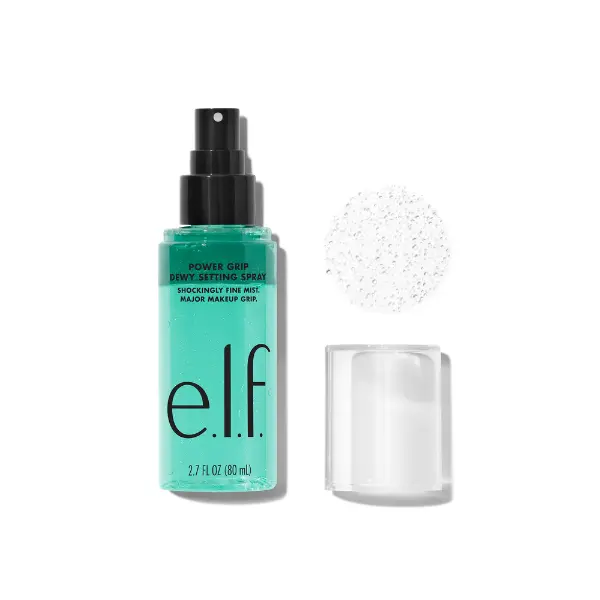 e.l.f. Power Grip Dewy Setting Spray - Bi-Phase Long-Lasting Makeup Spray, 5% Aloe + Hyaluronic Acid, Fine Mist, Non-Sticky 27.7 oz (80 mL) e.l.f. Power Grip Dewy Setting Spray - Bi-Phase Long-Lasting Makeup Spray, 5% Aloe + Hyaluronic Acid, Fine Mist, Non-Sticky 27.7 oz (80 mL)