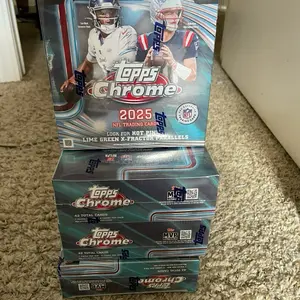 Furyuscardbreaks - 4 2025 topps chrome football mega boxes break PYT