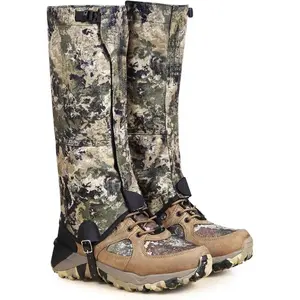Hunting Gaiters Leg Gaiters: High-Performance Hunting Boot Gaiters, Waterproof Hiking Gaiters with Upgraded Rubber