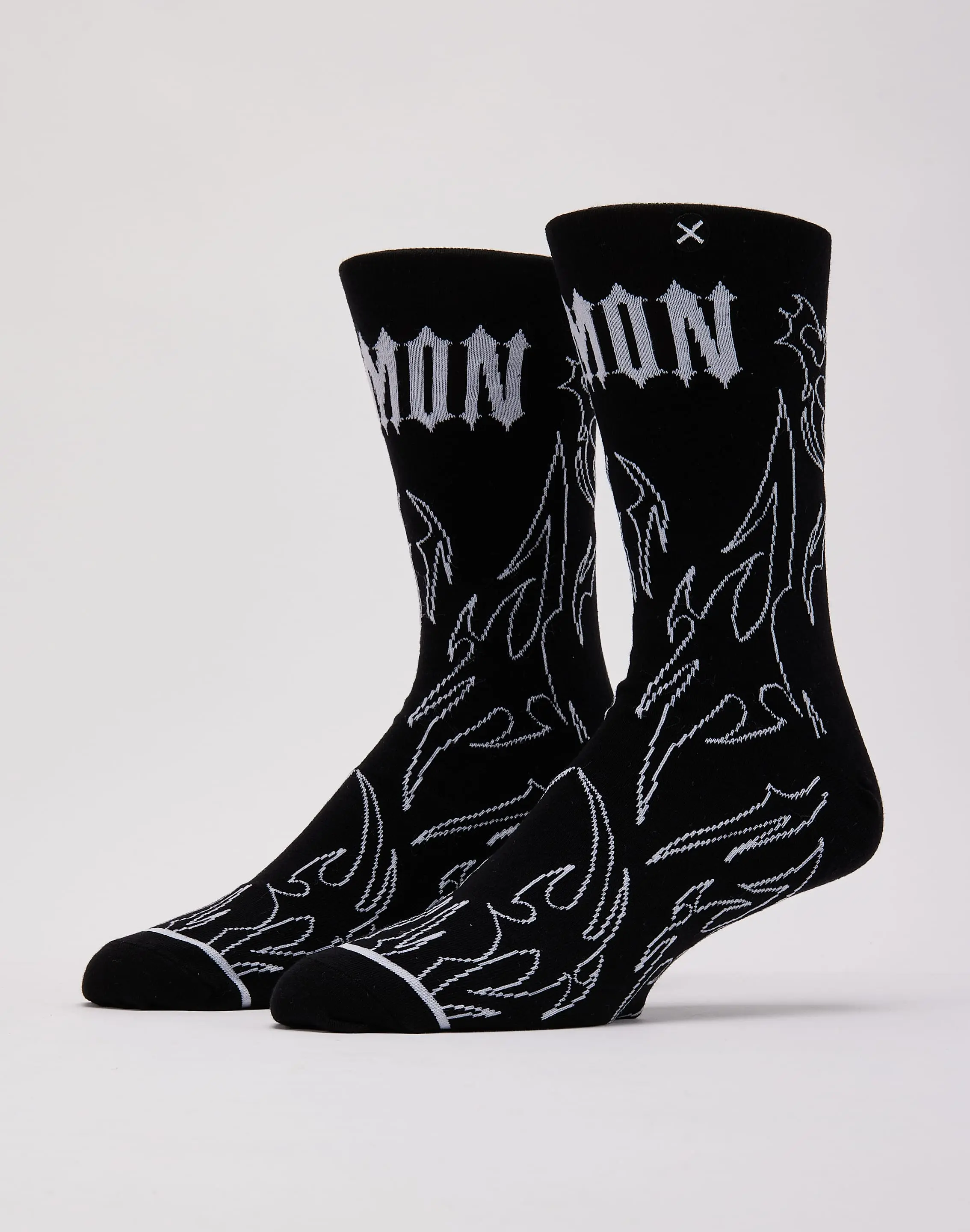 Mens Odd Sox Demon Crew Socks