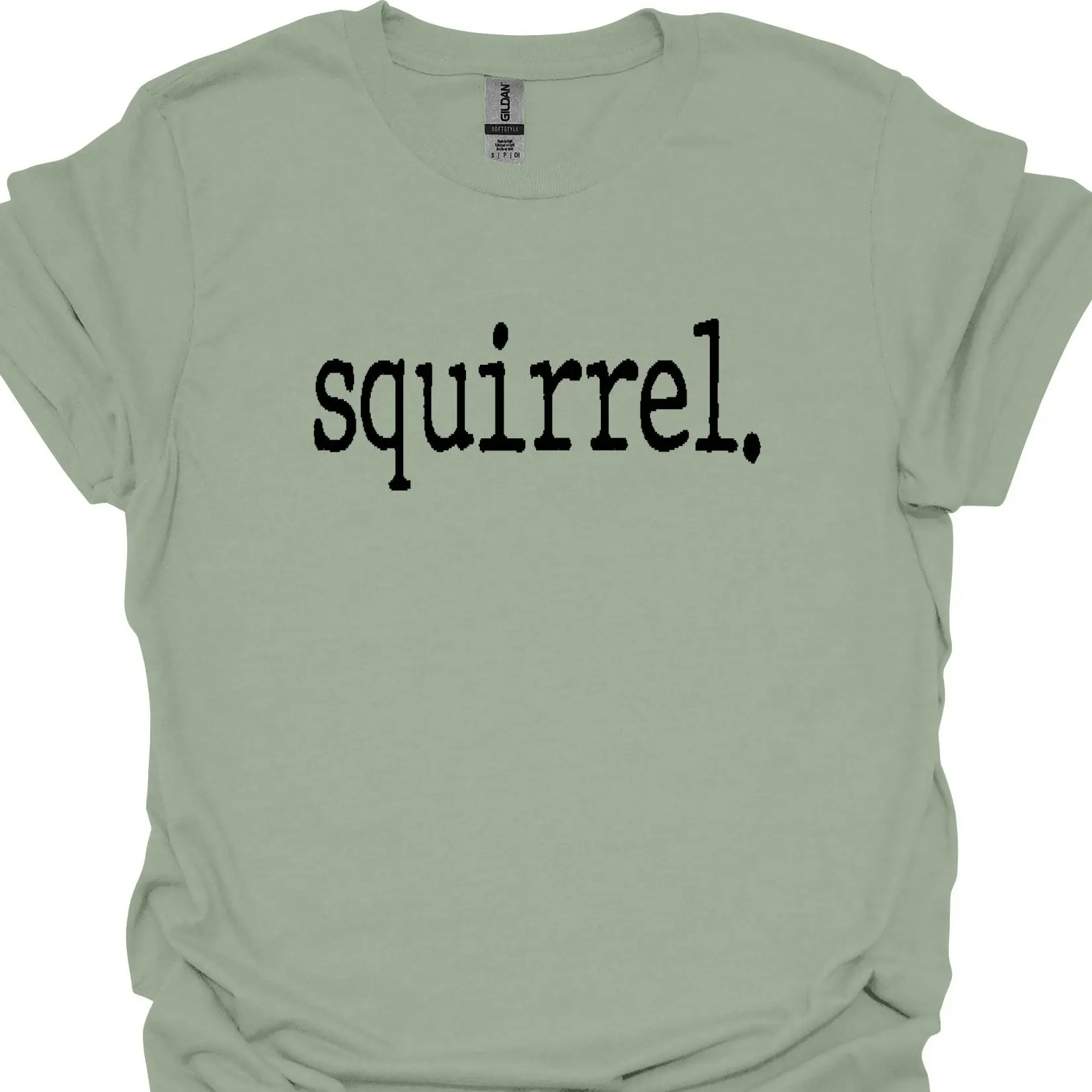 Squirrel Shirt, Unisex Apparel, Relaxed Fit, Soft Print, Made in the USA