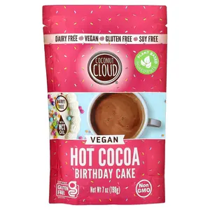 Coconut Cloud Vegan Hot Cocoa, Birthday Cake, 7 oz (198 g)