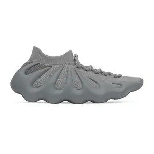 adidas Mens Yeezy 450 Lace Up Sneakers Shoes Casual - Grey