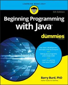 USED-Beginning Programming with Java for Dummies by Burd, Barry (Paperback)