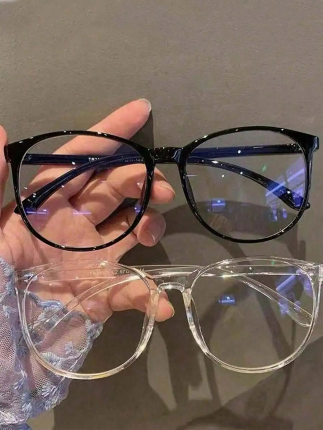 Simple Style Eyeglasses, Cute Eyeglasses for Women & Men, Fashion Frame Eyeglasses for Work, Daily Clothing Decor, Perfect for Student Daily Use