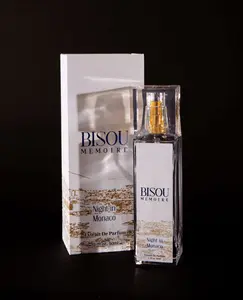 Night in Monaco By Bisou Memoire -  Lavender, Orange Blossom, Lemon, Virginia Cedar - Bergamot, Grapefruit, Vetiver. 35% oily, Vegan perfume captivates with its rich lingering Fragrance