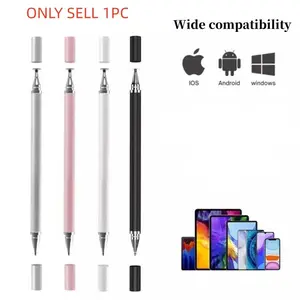 Two-In-One Touchscreen Stylus Pen with Stylus Tip, High Precision Universal Capacitive Pen for iPad iPhone Tablets, Samsung Galaxy Accessories, Tech Accessories