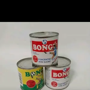 BONGu Concentrated Evaporated Milk – Non-Sweetened packs of the 4 bon let bongou Haiti a