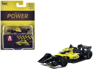 Dallara IndyCar #26 Will Power "TWG" Andretti Global "NTT IndyCar Series" (2026) 1/64 Diecast Model Car by IXO Models