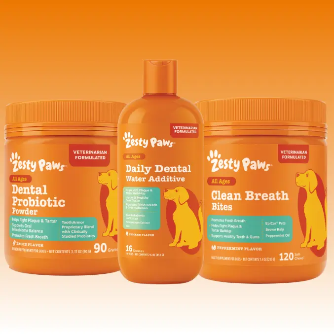 PawFresh Daily Dental Hydration Bundle for Dogs – Water Additive + Dental Probiotic Powder + Clean Breath Bites