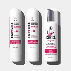 Curly 3-Step System Haircare Hydrate Repair Clean