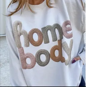 Yarn Homebody Sweatshirt, 100% Cotton Tee, OEKO-TEX Certified, Low-Impact Dye, US Cotton Trust Protocol Casual Cozy Shirt