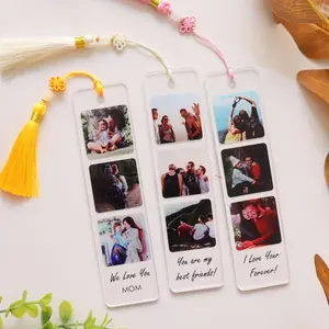 Custom Photo Bookmark Gift for Mom, Personalized Photo Gifts for Friend, Back To School Gift, Gift for Dad, Valentine's Day Gifts