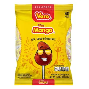 Vero Mango w/ Chili Lollipop Bag 40pc