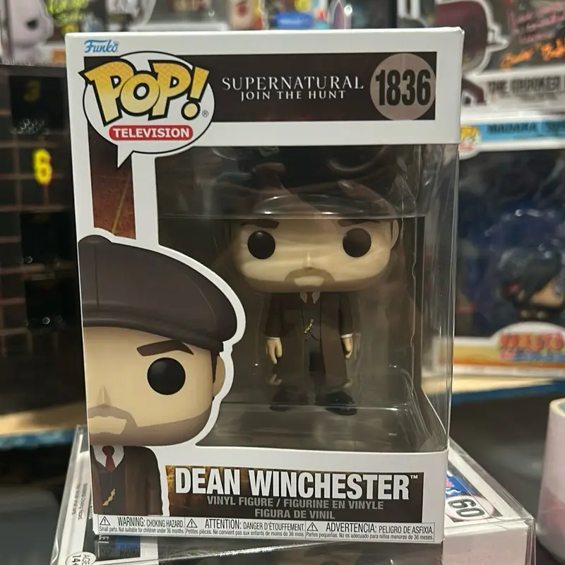 Funko Pop Supernatural Dean Winchester Collectible Bobblehead Figurine, Figurines Collectibles, Bobblehead Display Piece