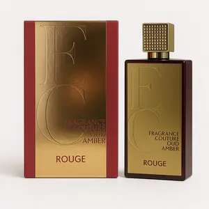 Oud Amber Rouge EDP 3.3floz Perfume Cologne Unisex - Long lasting Arabic
