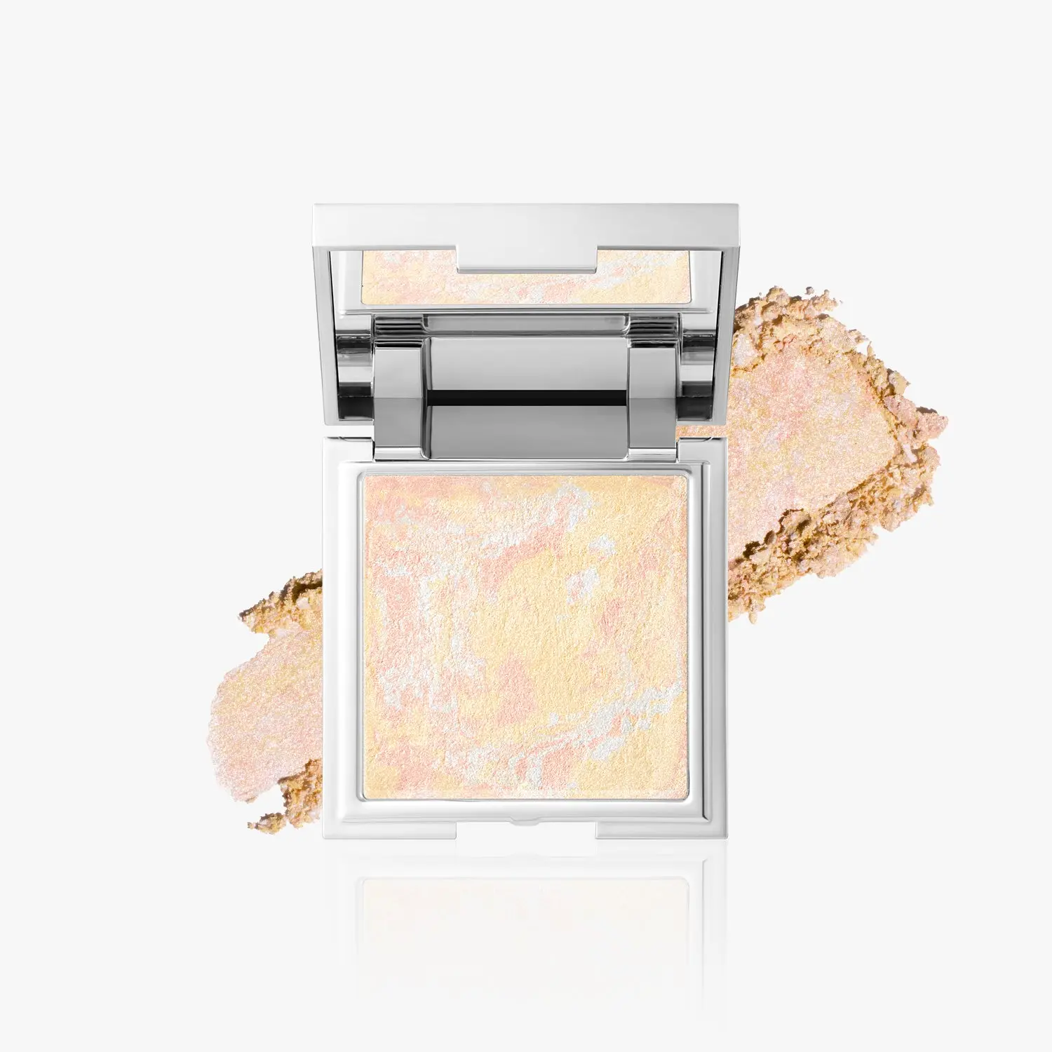 DEARDAHLIA Marble Glow Multi-Highlighter, Luxury Korean Cosmetic with Shimmer Pearl, Lightweight Powder for a Radiant Dewy Glow & Blurring Finish, Daily, Silky, Pressed Powder, Argan Oil, 0.24Oz, Facial Contour, Sensitive Safe, Marble Layer, Soft Blur, Bl