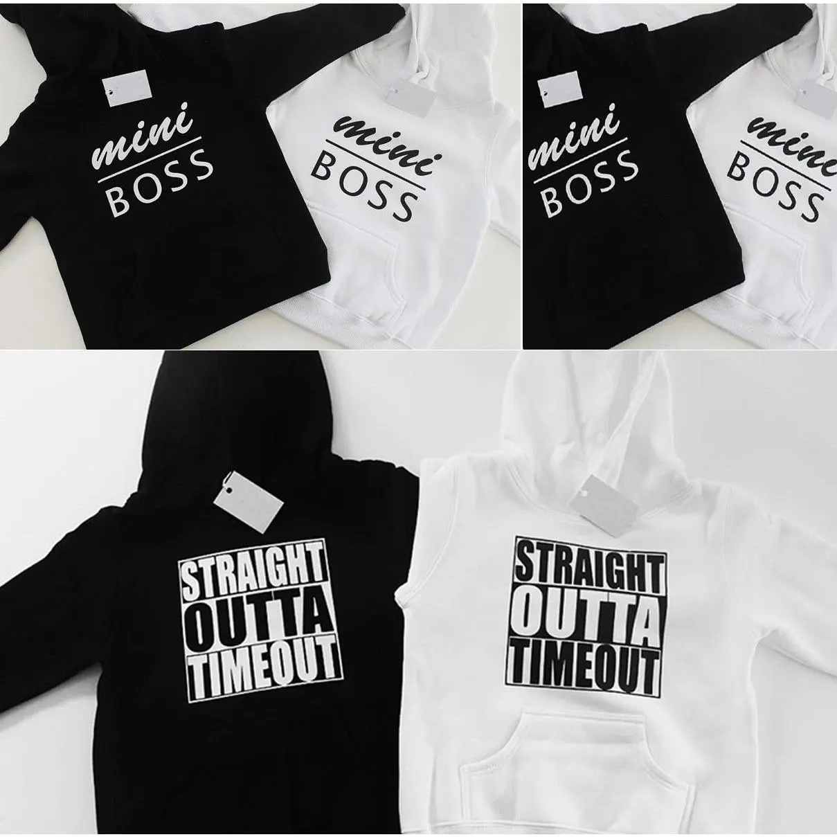 Toddler Baby Boy Girl Hoodie Sweatshirts Kids Long Sleeve Letter Print Pocket Pullover Jacket Tops Active Clothes