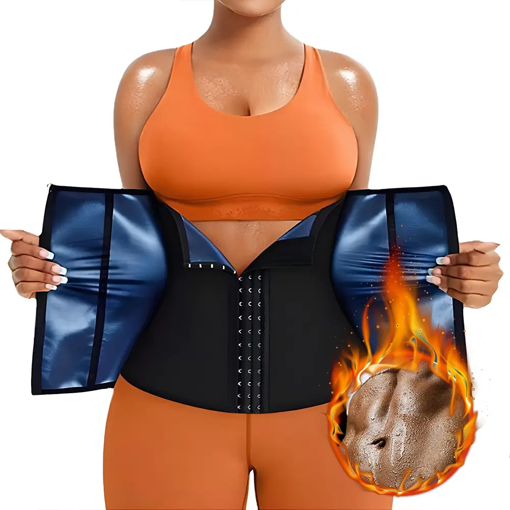 Faja Body Shaper for Women, Solid U-Plunge Backless Bodysuit with Compression Waist Trainer for Tummy Control