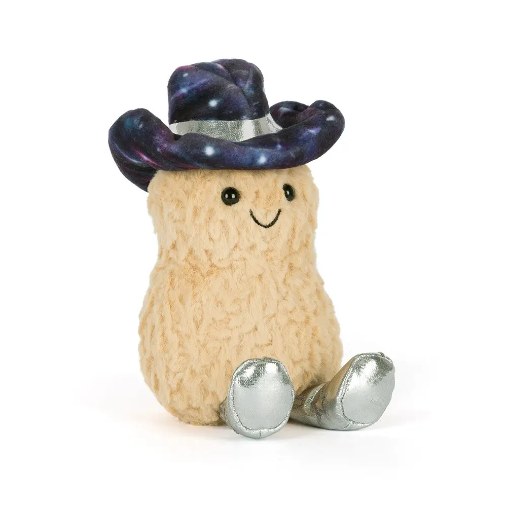 Amuseables Peanut Space Rodeo Stuffed Toy, Cute Amuseables Peanut Plush Toy, Jellycat Amuseables Peanut Soft Toy