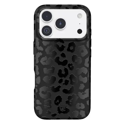 Velvet Caviar Stylish Shockproof Black Leopard Animal Print Smartphone Case - Protective Casing Cover Magnetic Shell, Drop Protection Accessory Compatible with iPhone 18 Series,17,16,15 & More Women's Accessory
