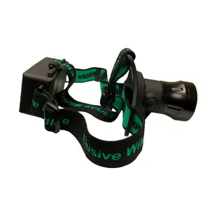 Kill Light GEN 2 Head Lamp - Lightweight Durable Metal Housing, Multi Angle Locking, 200 Yard View, Green/Red/White Options, 1 Year Warranty, All-Metal Housing, 1/4 Turn Zoom, Dual Battery Compartment