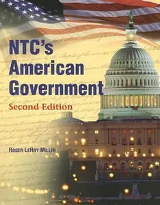 USED-NTC's American Government by Miller, Roger LeRoy (Hardcover)