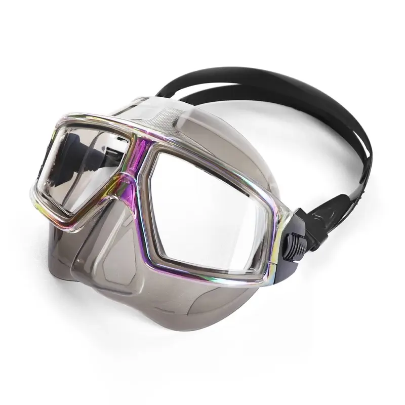 Professional Adult Scuba Diving Set – HD Anti-Fog Lens, UV Protection, Adjustable Snorkeling & Swimming Goggles for Divers