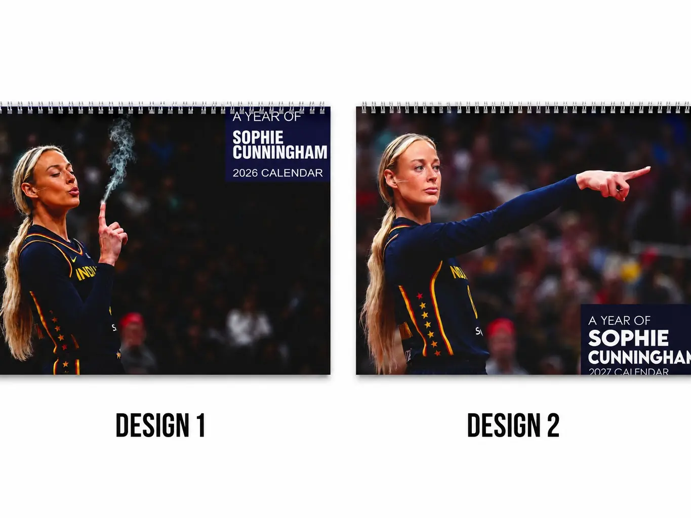 Sophie Cunningham Calendar 2027-2026 – Sophie Cunningham Gift, Retro Basketball Calendar