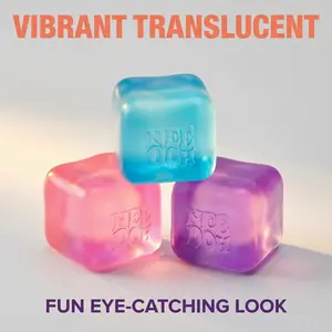 The popular Instant Stress Relief Squishy Sensory Cube for Anxiety is an ideal choice for play and relaxation.Suitable for work & school, it makes a great gift for holidays, birthdays, Easter, Halloween, Christmas, and parties