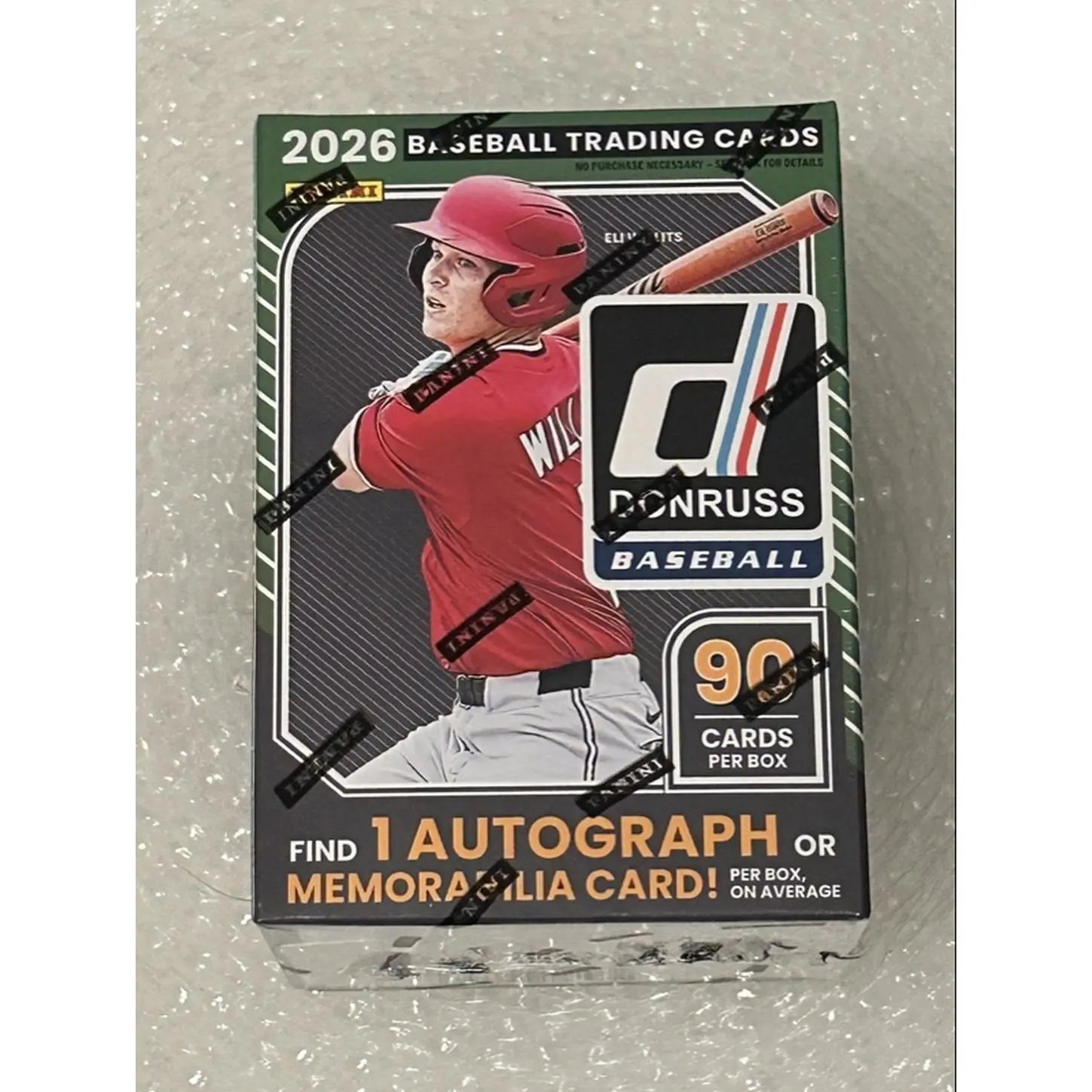 Donruss 2026 Baseball Trading Cards - 90 Cards Per Box with 1 Autograph or Memorabilia Card on Average