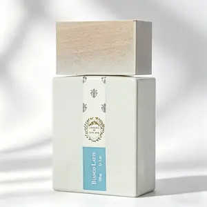 Giardini di Toscana Bianco Latte Eau de Parfum - Creamy Caramel & Vanilla Scent, Long-Lasting Sweet & Cozy Fragrance for Women, Gourmand Perfume with White Chocolate Notes