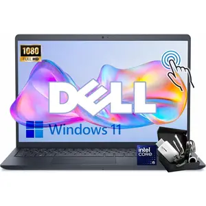 Dell Inspiron 15 Laptop, 15.6" FHD Touchscreen, Intel 10-Core i5-1334U, 8GB RAM, 512GB SSD, Wi-Fi 6, Copilot AI, Win 11 Home, Long Battery Life,For Business Student