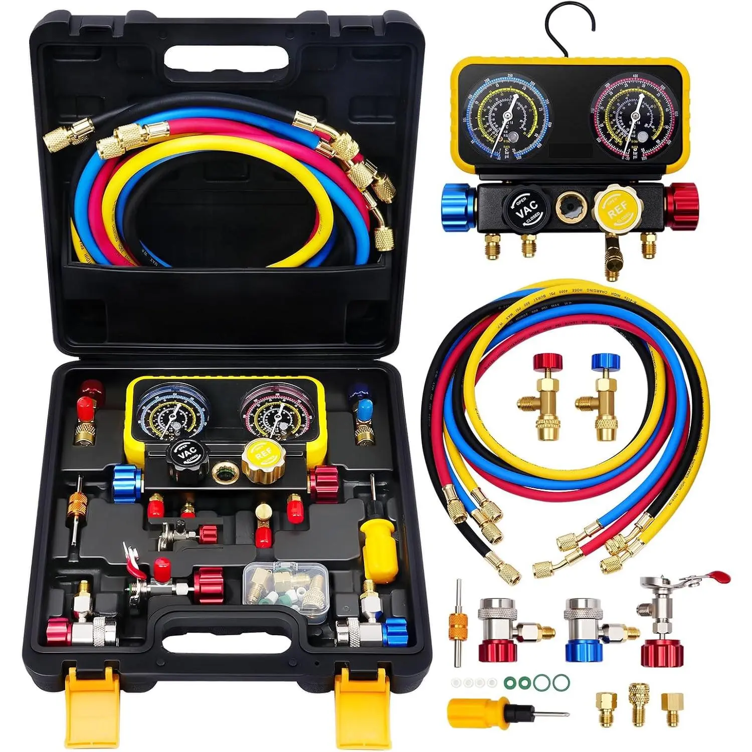 Automotive AC Gauges Set