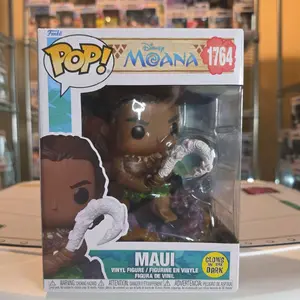 Funko Pop Premium Maui #1764 Glow-in-the-Dark Disney's Moana