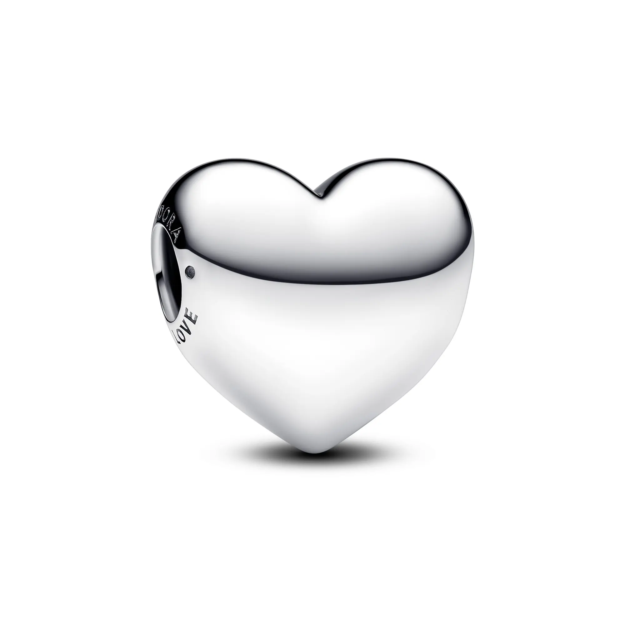 Pandora Moments Be Love Engravable Large Heart Charm 793440C00, Engraved Charm, Everyday Wear, Unisex