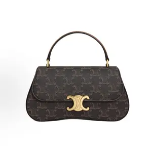 Pre-owned Celine Cordage Canvas Crossbody Bags Teen Lola Triomphe JM AM8263