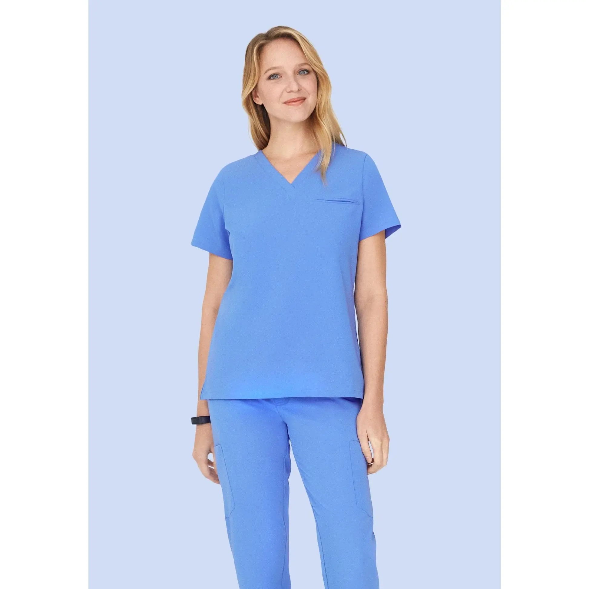 One Pocket Top Ceil Blue